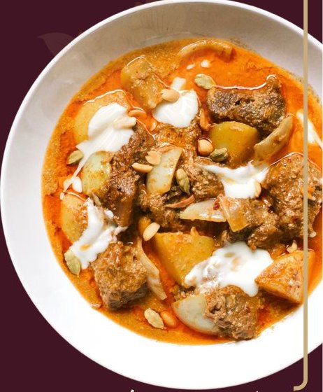 Massaman Curry at Siam Village Heritage Thai restaurant