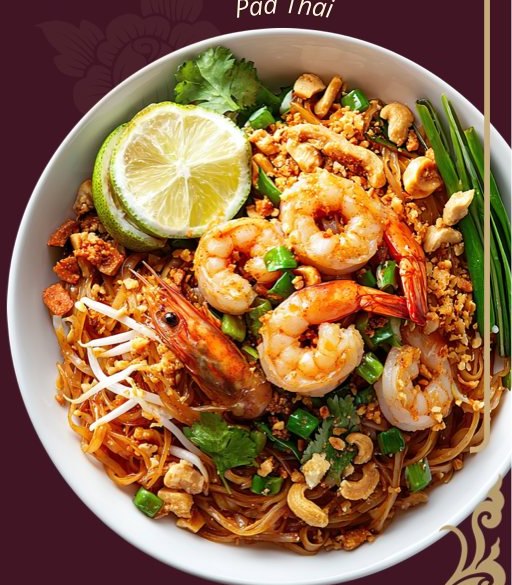 Pad Thai at Siam Village Heritage Thai restaurant