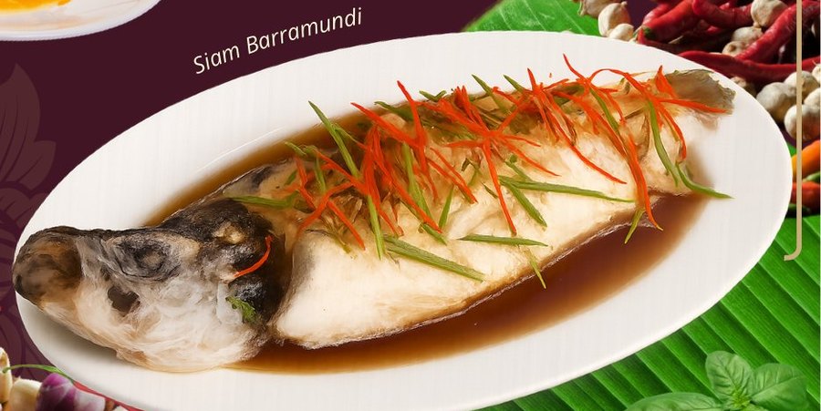 Siam Barramundi at Siam Village Heritage Thai restaurant