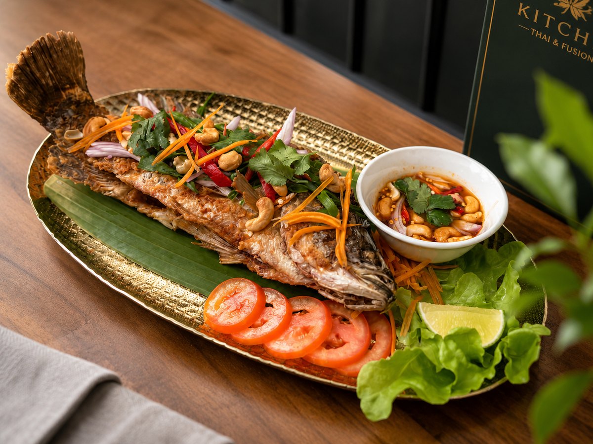 Siam Village Fish at Siam Village Heritage Thai restaurant