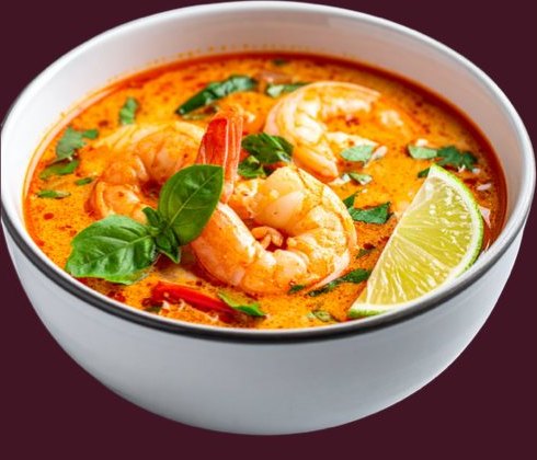 Tom Yum Goong at Siam Village Heritage Thai restaurant
